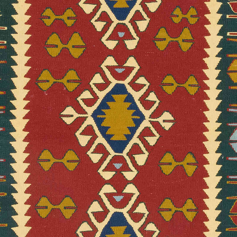 Yeni Kök Boya El Dokuma Kilim - 120 cm x 178 cm - K0080116
