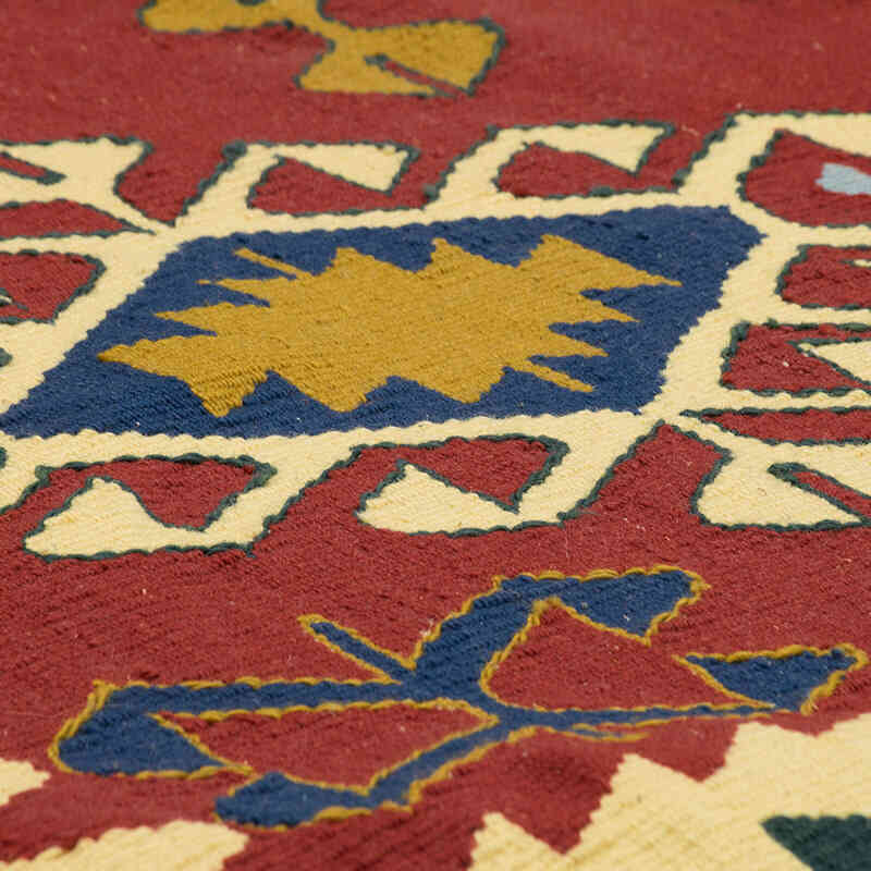 Yeni Kök Boya El Dokuma Kilim - 120 cm x 178 cm - K0080116