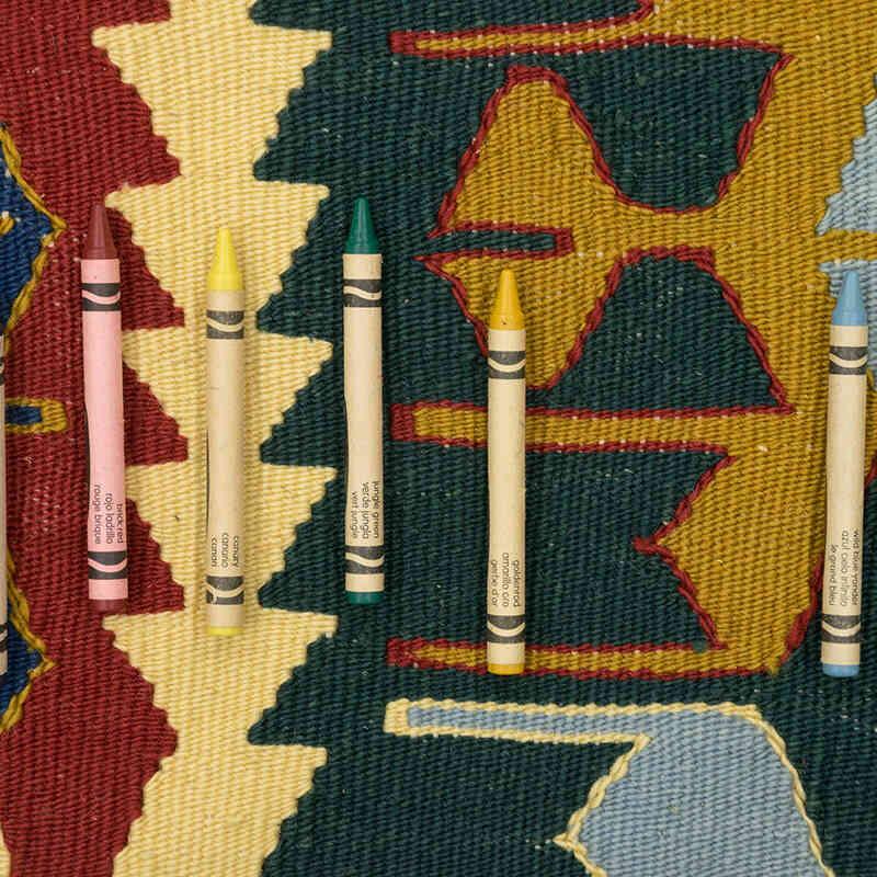 Yeni Kök Boya El Dokuma Kilim - 120 cm x 178 cm - K0080116