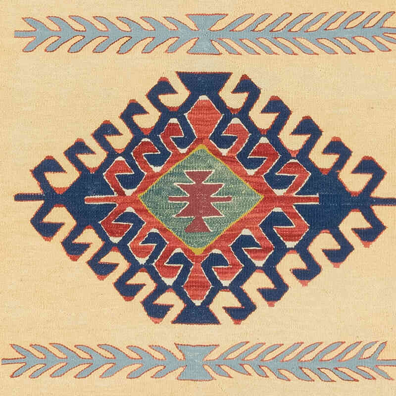 Nueva Alfombra Turca Kilim - 116 cm x 175 cm - K0080118