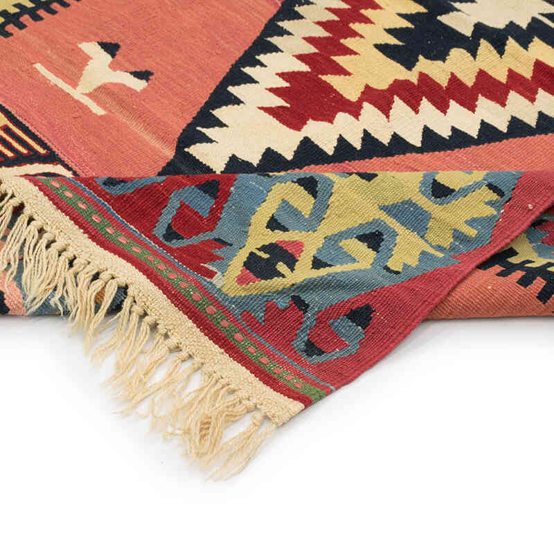 New Handwoven Turkish Kilim Rug - 3' 11" x 5' 11" (47" x 71") - K0080119