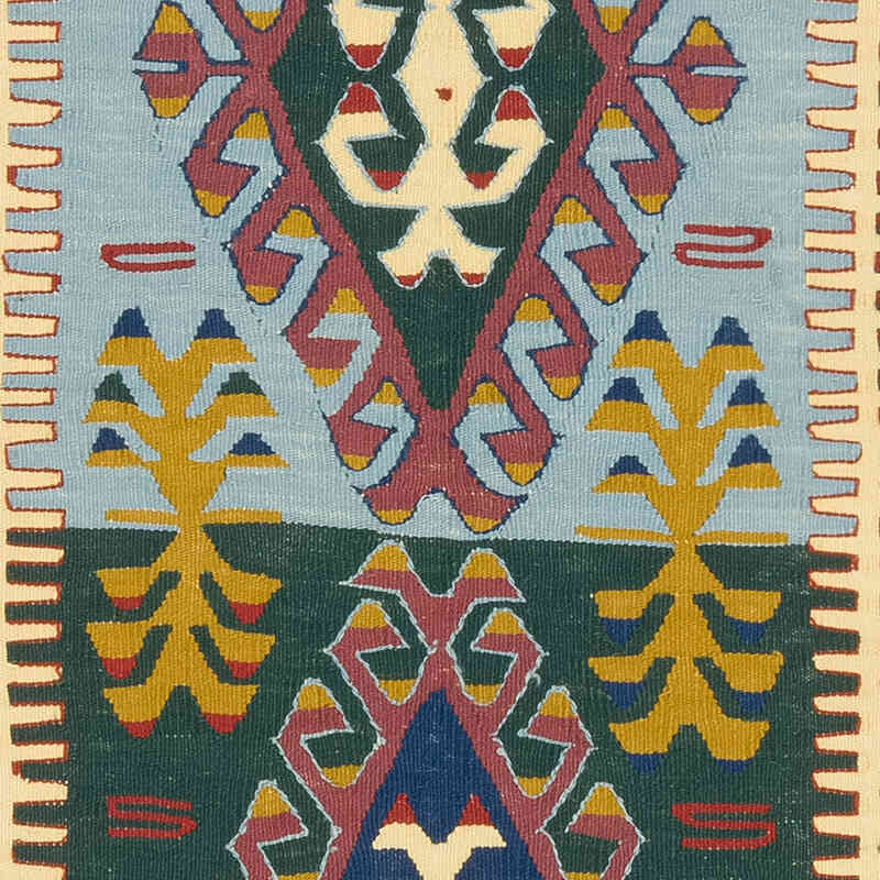 Yeni Kök Boya El Dokuma Kilim - 115 cm x 180 cm - K0080120