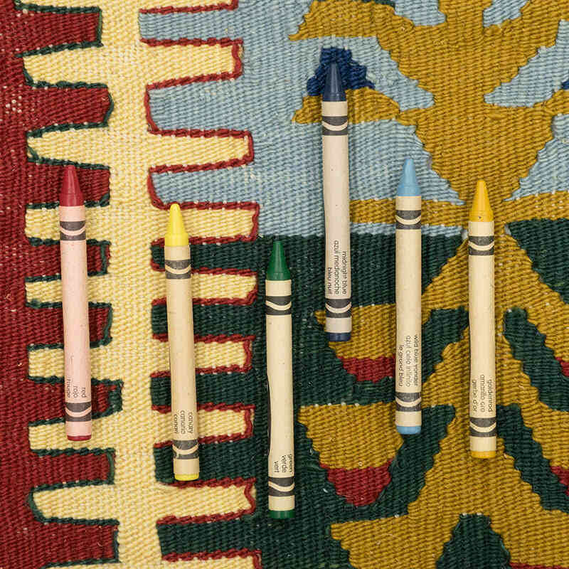 Yeni Kök Boya El Dokuma Kilim - 115 cm x 180 cm - K0080120