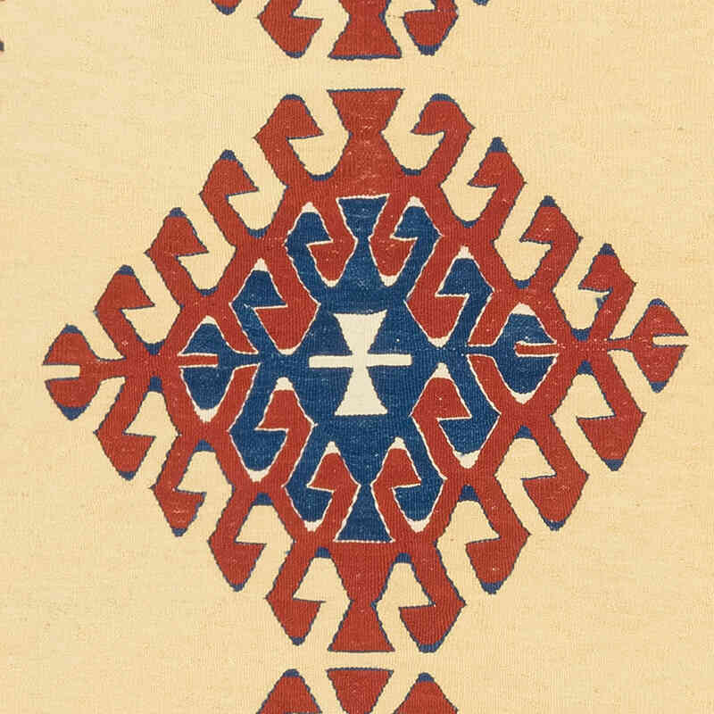 Yeni Kök Boya El Dokuma Kilim - 111 cm x 167 cm - K0080121