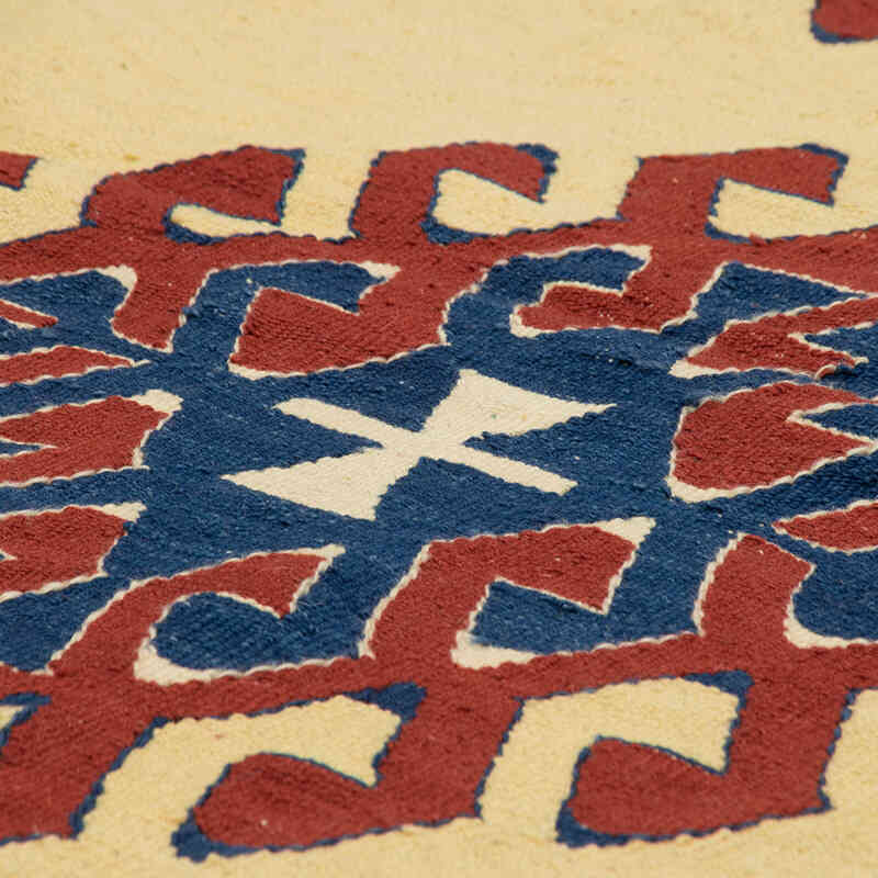 Yeni Kök Boya El Dokuma Kilim - 111 cm x 167 cm - K0080121