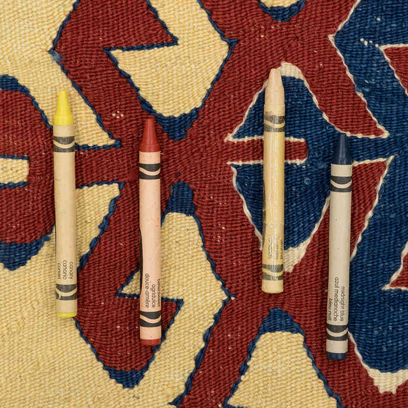 Yeni Kök Boya El Dokuma Kilim - 111 cm x 167 cm - K0080121