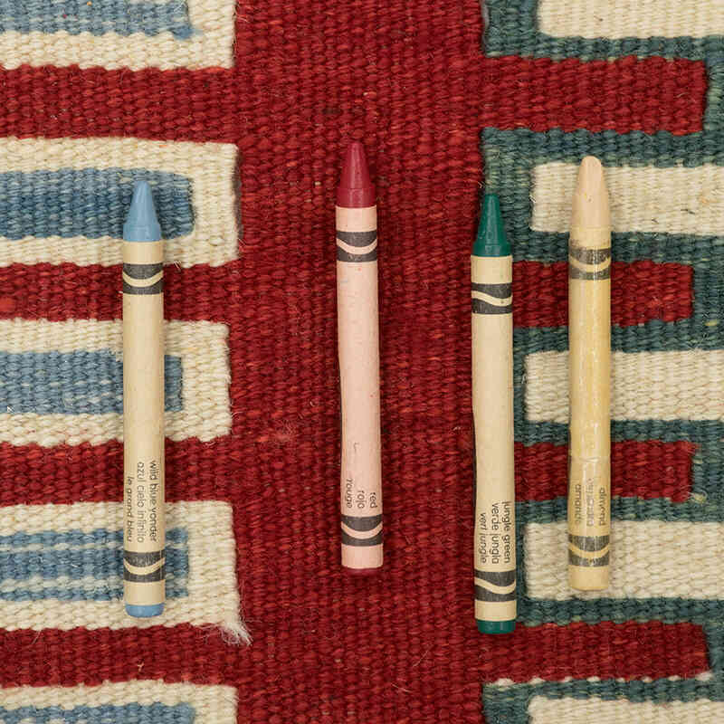 Nueva Alfombra Turca Kilim - 100 cm x 169 cm - K0080122