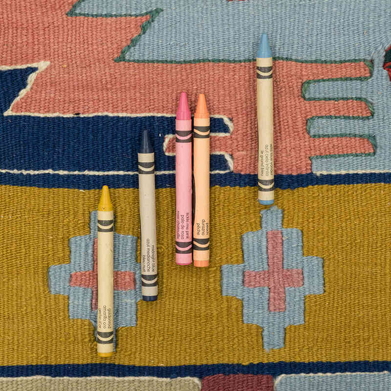 Nueva Alfombra Turca Kilim - 120 cm x 184 cm - K0080123
