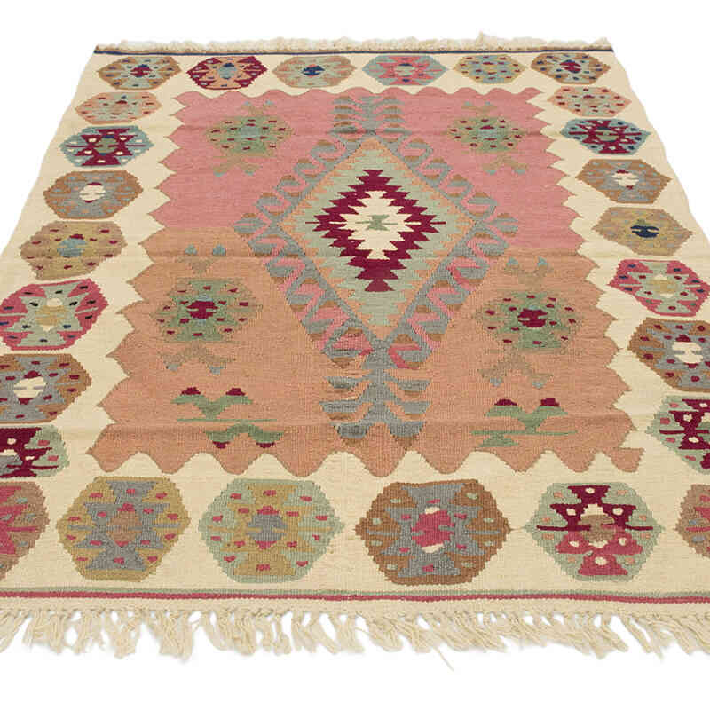 Yeni Kök Boya El Dokuma Kilim - 119 cm x 164 cm - K0080124