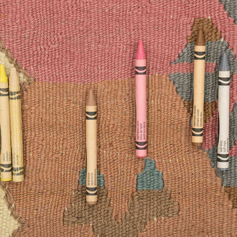 Yeni Kök Boya El Dokuma Kilim - 119 cm x 164 cm - K0080124
