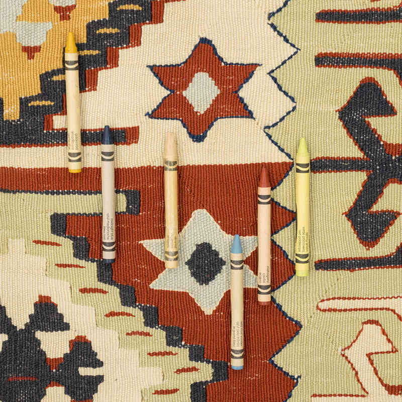 Yeni Kök Boya El Dokuma Kilim - 120 cm x 170 cm - K0080125