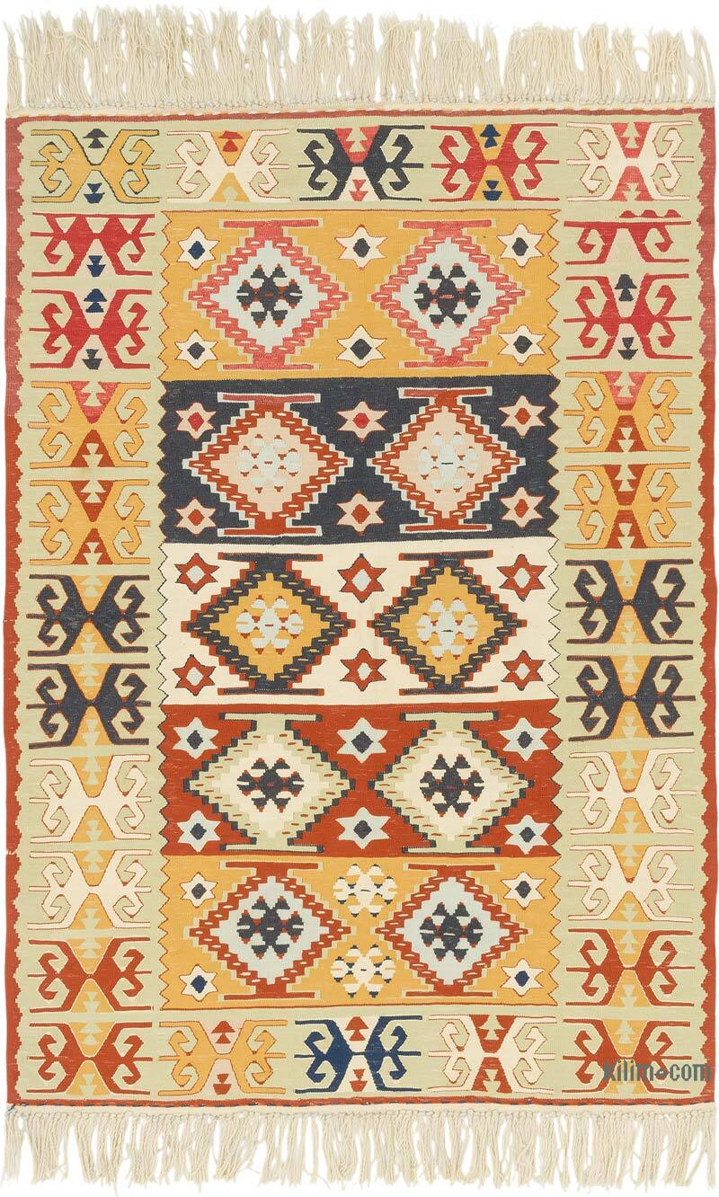 Yeni Kök Boya El Dokuma Kilim - 120 cm x 170 cm - K0080125