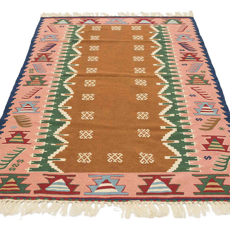 Nueva Alfombra Turca Kilim - 110 cm x 170 cm - K0080126