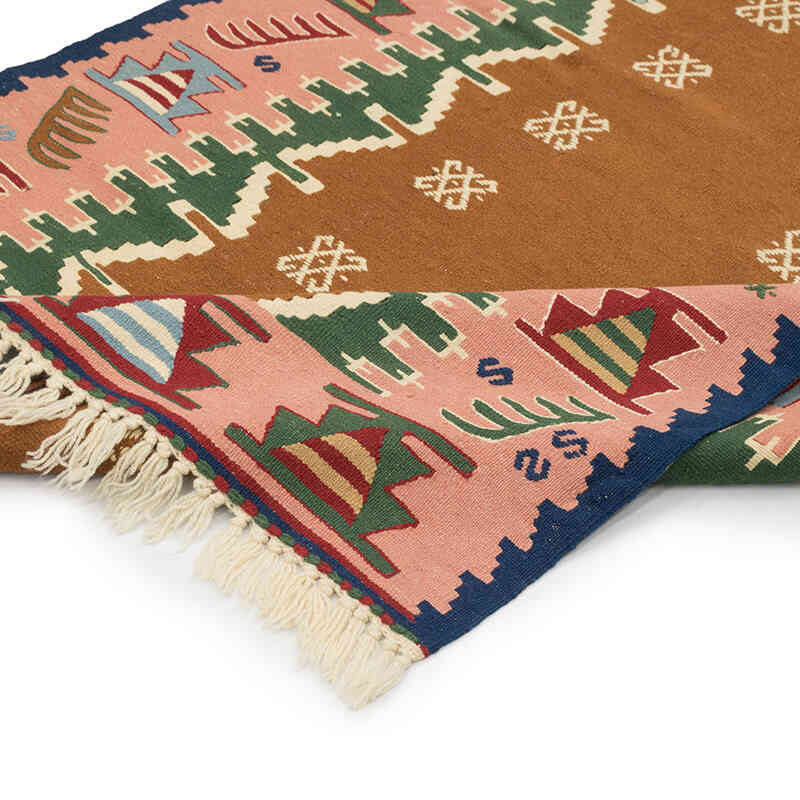 Nueva Alfombra Turca Kilim - 110 cm x 170 cm - K0080126
