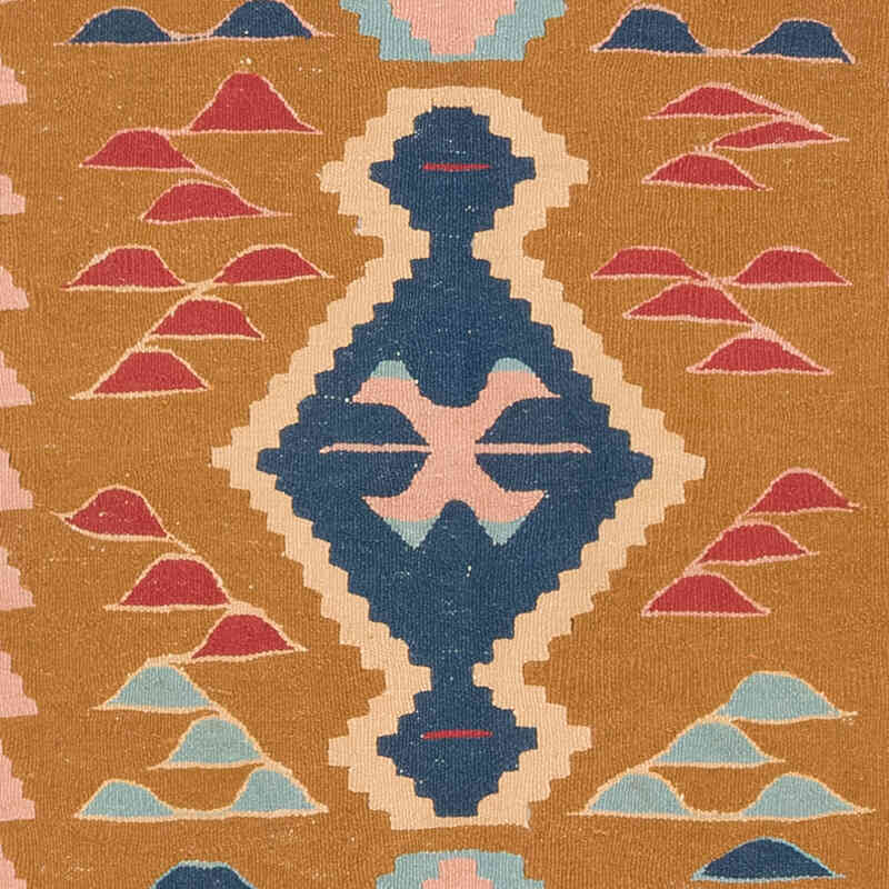 Yeni Kök Boya El Dokuma Kilim - 116 cm x 168 cm - K0080127