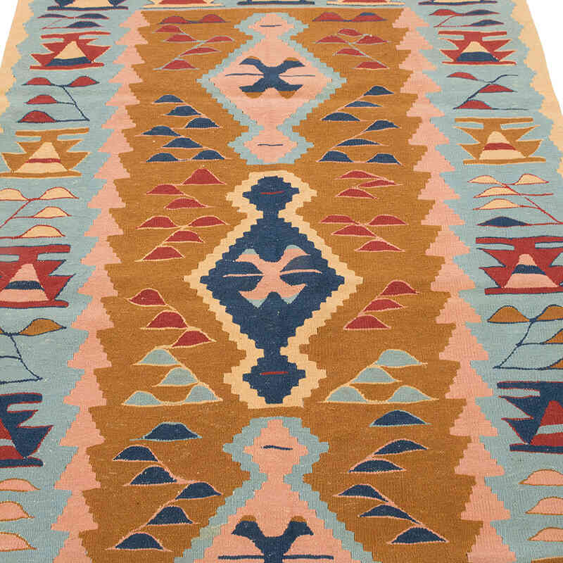 Yeni Kök Boya El Dokuma Kilim - 116 cm x 168 cm - K0080127