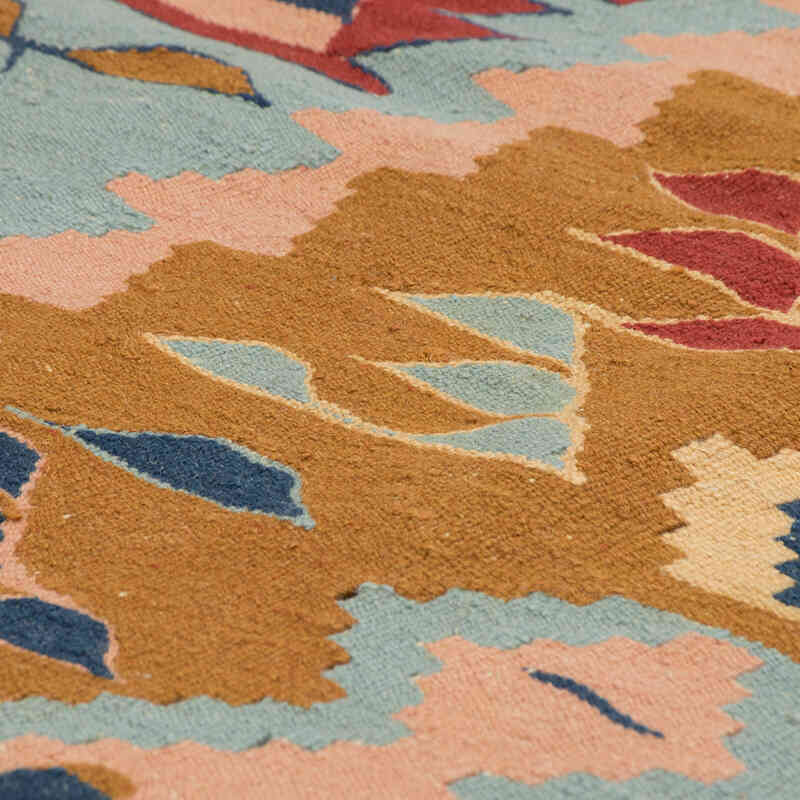 Yeni Kök Boya El Dokuma Kilim - 116 cm x 168 cm - K0080127