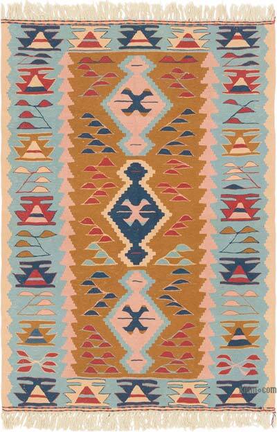 Yeni Kök Boya El Dokuma Kilim - 116 cm x 168 cm