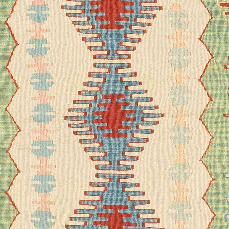 Yeni Kök Boya El Dokuma Kilim - 117 cm x 160 cm - K0080128