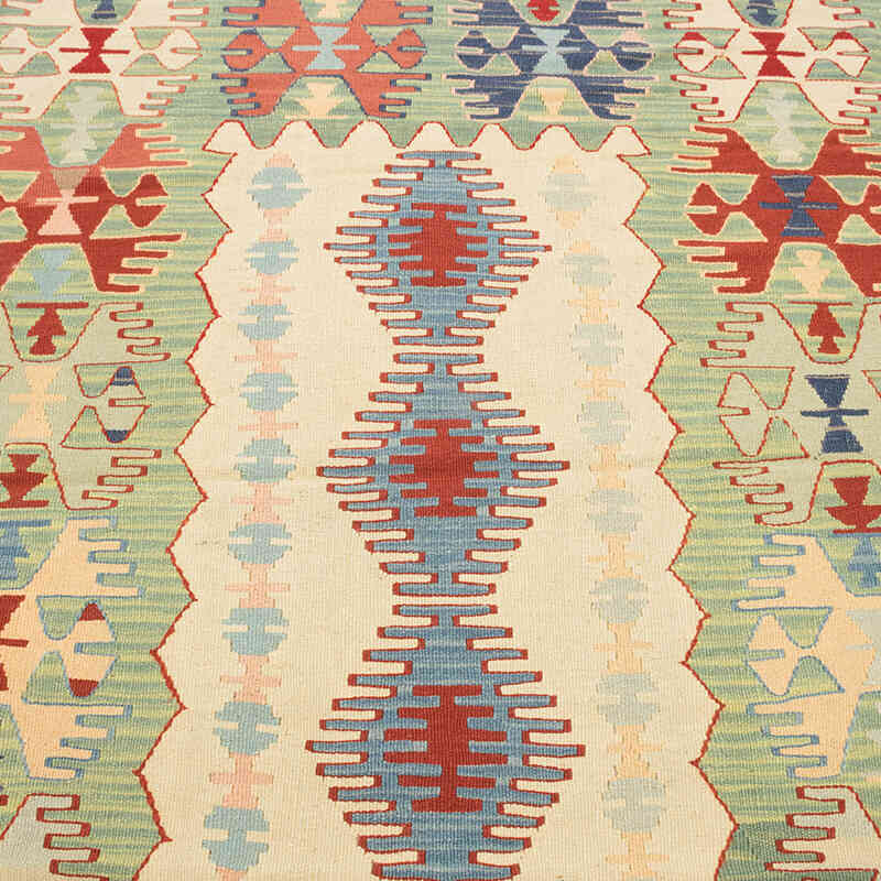 Yeni Kök Boya El Dokuma Kilim - 117 cm x 160 cm - K0080128