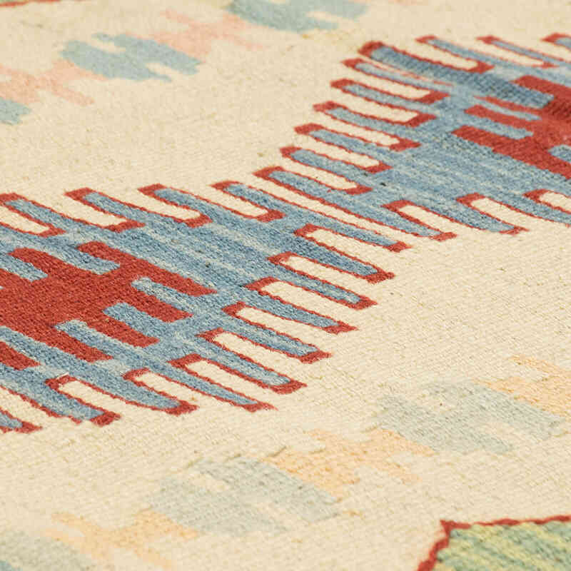 Yeni Kök Boya El Dokuma Kilim - 117 cm x 160 cm - K0080128