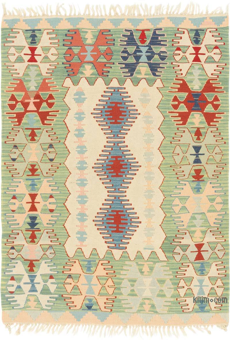 Yeni Kök Boya El Dokuma Kilim - 117 cm x 160 cm - K0080128