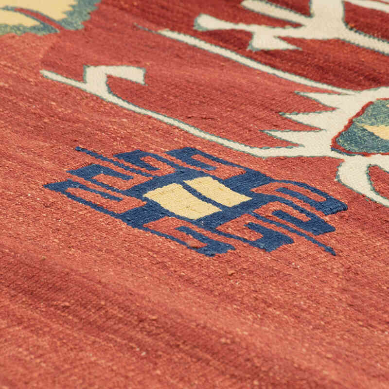 Yeni Kök Boya El Dokuma Kilim - 114 cm x 160 cm - K0080129