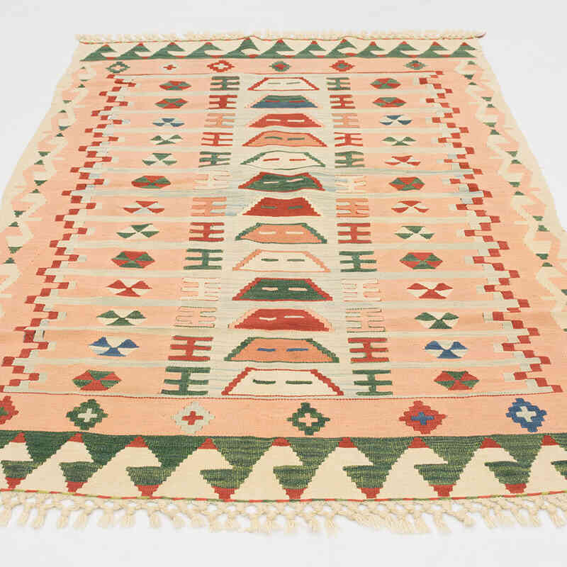 Nueva Alfombra Turca Kilim - 112 cm x 165 cm - K0080130