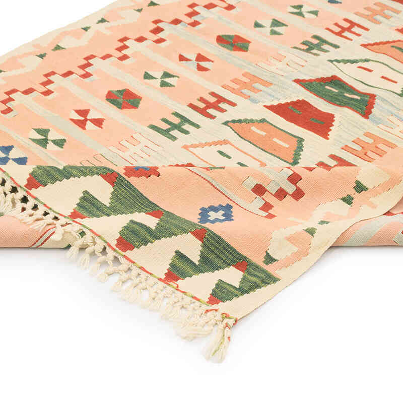 Nueva Alfombra Turca Kilim - 112 cm x 165 cm - K0080130