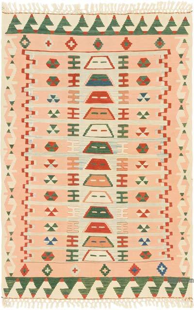 Yeni Kök Boya El Dokuma Kilim - 112 cm x 165 cm