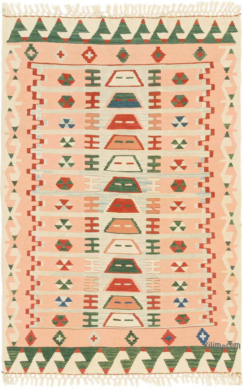 Nueva Alfombra Turca Kilim - 112 cm x 165 cm - K0080130