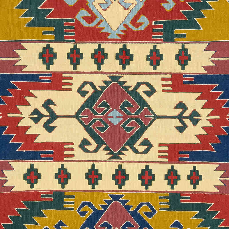 Yeni Kök Boya El Dokuma Kilim - 120 cm x 189 cm - K0080131