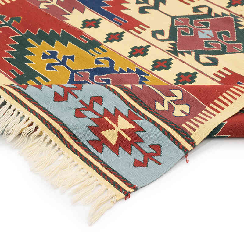Yeni Kök Boya El Dokuma Kilim - 120 cm x 189 cm - K0080131