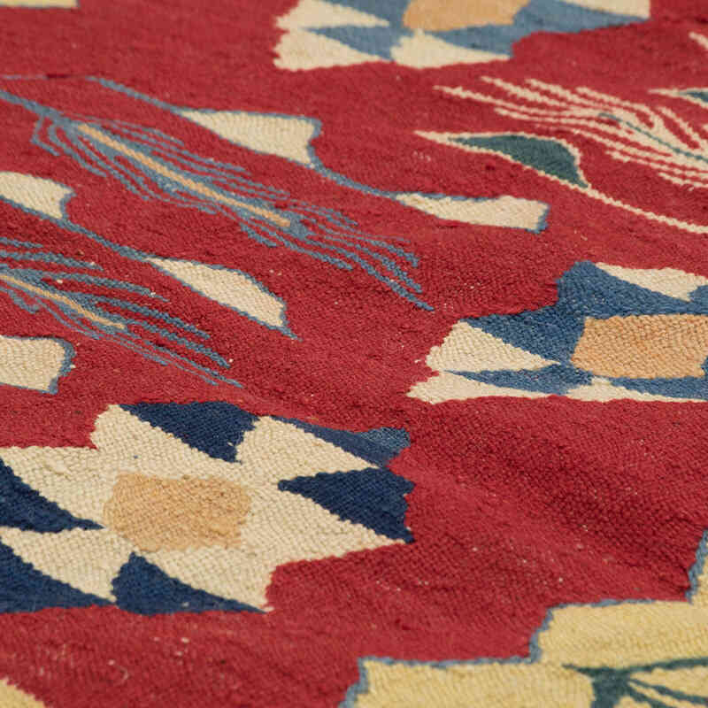 Yeni Kök Boya El Dokuma Kilim - 115 cm x 160 cm - K0080134
