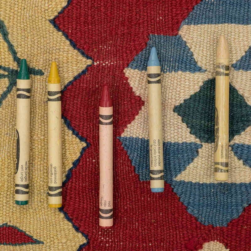Yeni Kök Boya El Dokuma Kilim - 115 cm x 160 cm - K0080134