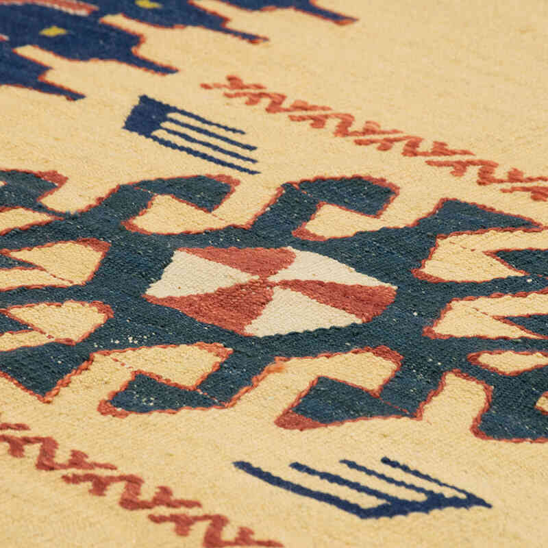 Nueva Alfombra Turca Kilim - 112 cm x 168 cm - K0080136