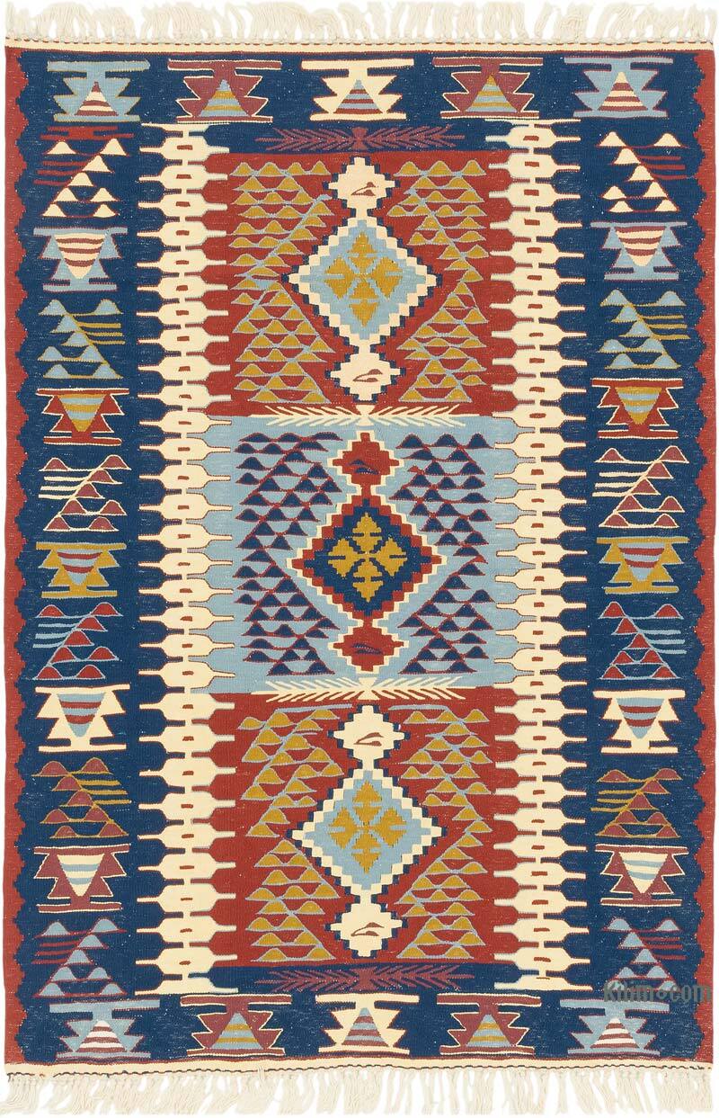 Nueva Alfombra Turca Kilim - 115 cm x 168 cm - K0080137
