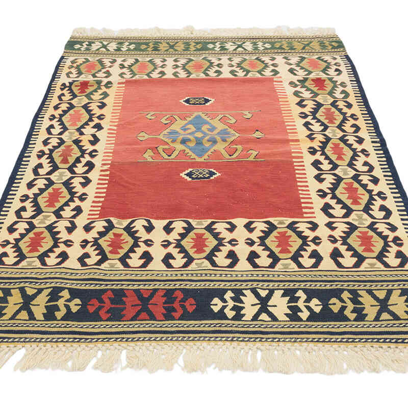 Nueva Alfombra Turca Kilim - 115 cm x 171 cm - K0080138