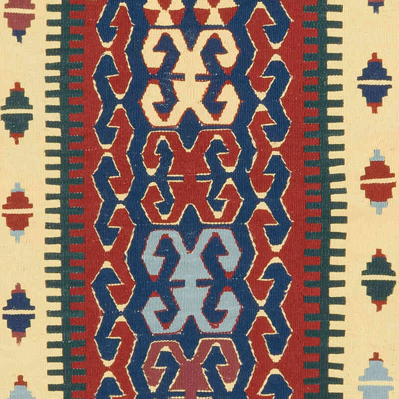 Yeni Kök Boya El Dokuma Kilim - 113 cm x 168 cm - K0080139
