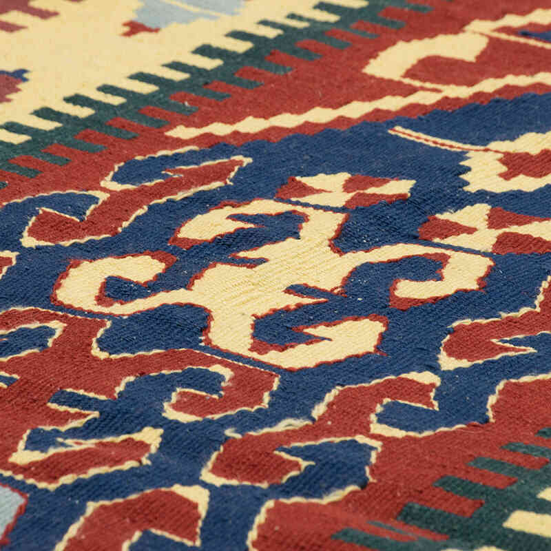Yeni Kök Boya El Dokuma Kilim - 113 cm x 168 cm - K0080139