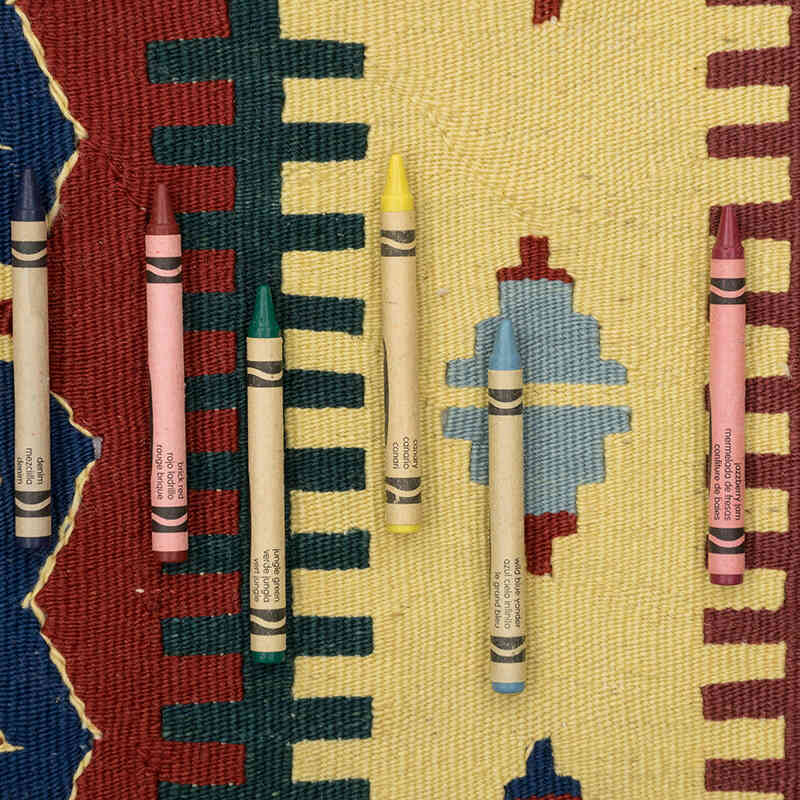 Yeni Kök Boya El Dokuma Kilim - 113 cm x 168 cm - K0080139