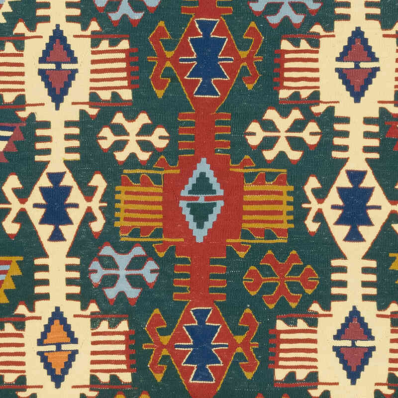 Yeni Kök Boya El Dokuma Kilim - 113 cm x 173 cm - K0080141