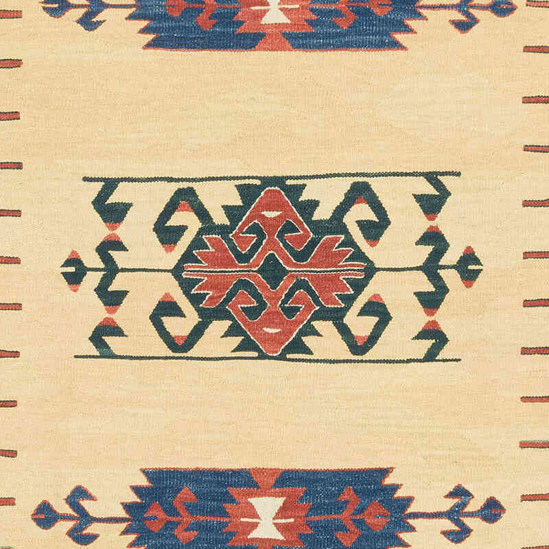 Nueva Alfombra Turca Kilim - 113 cm x 165 cm - K0080143