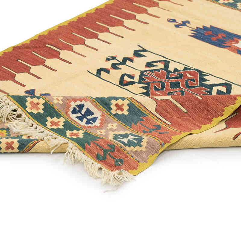 Nueva Alfombra Turca Kilim - 113 cm x 165 cm - K0080143