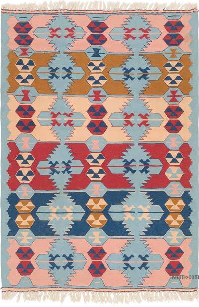 Yeni Kök Boya El Dokuma Kilim - 118 cm x 171 cm