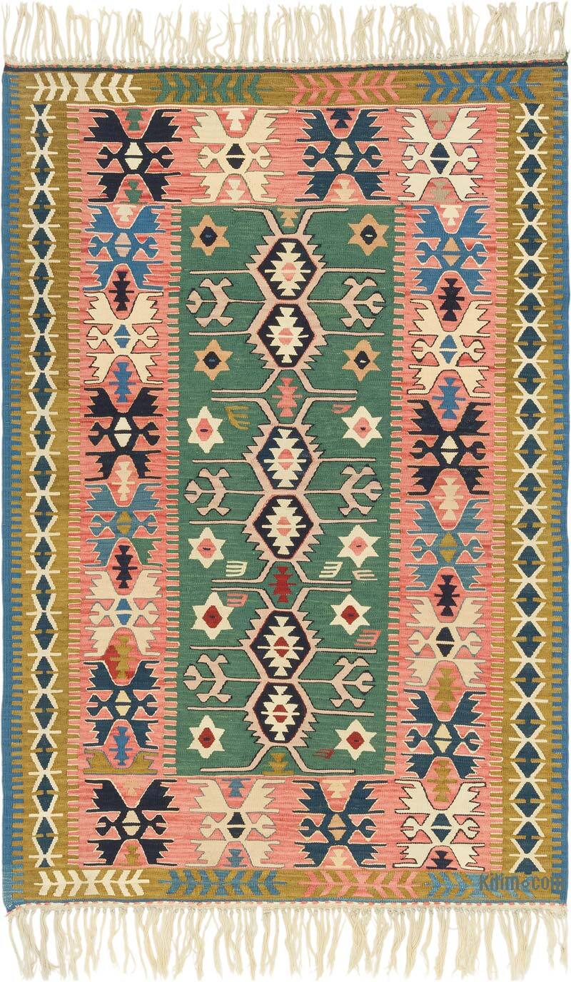 Nueva Alfombra Turca Kilim - 121 cm x 178 cm - K0080145