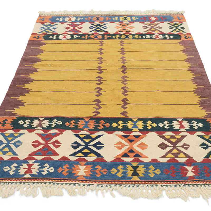 Nueva Alfombra Turca Kilim - 115 cm x 170 cm - K0080146