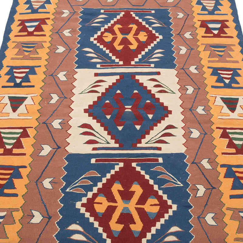 Nueva Alfombra Turca Kilim - 111 cm x 160 cm - K0080147