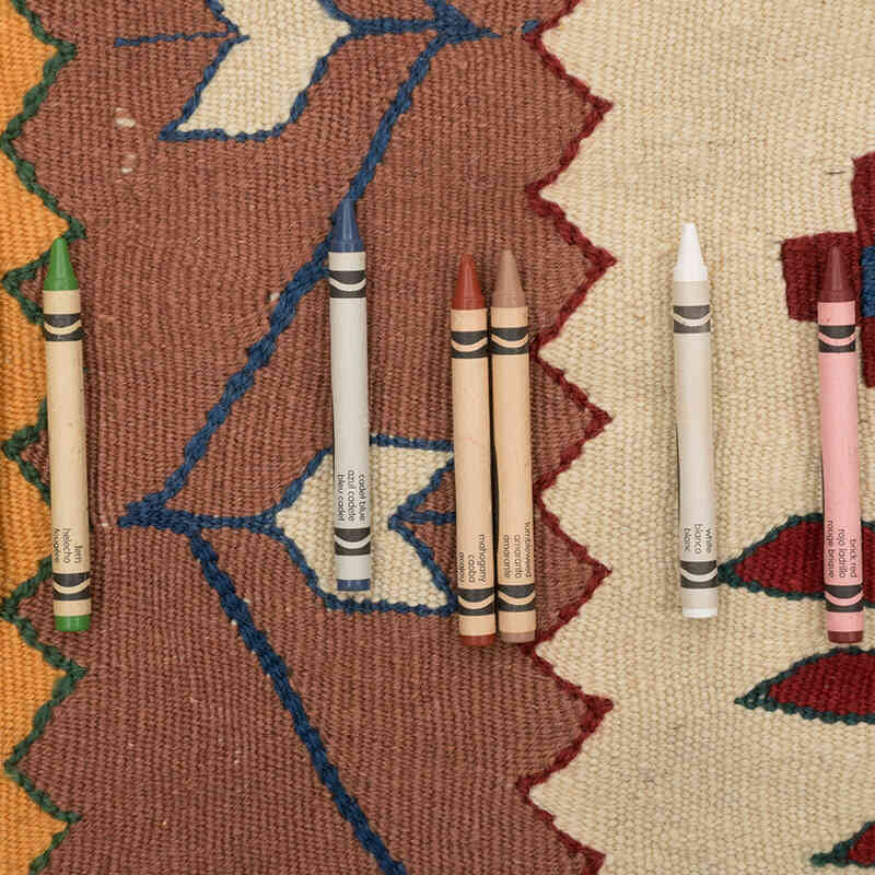Nueva Alfombra Turca Kilim - 111 cm x 160 cm - K0080147