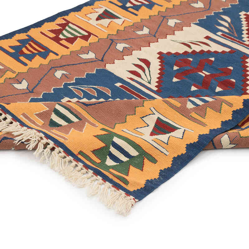 Nueva Alfombra Turca Kilim - 111 cm x 160 cm - K0080147
